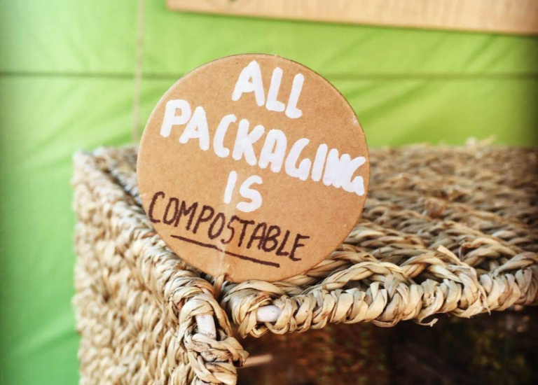 All packaging is compostable